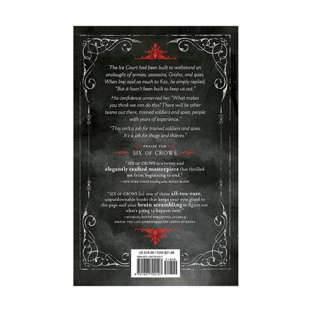 Six of Crows by Leigh Bardugo back